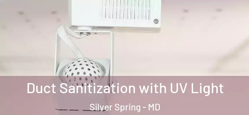 Duct Sanitization with UV Light Silver Spring - MD
